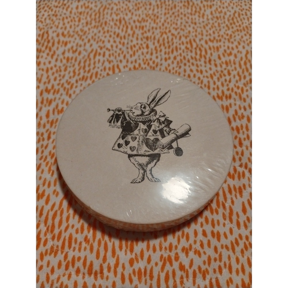 NWOT Alice 12 Pack Gift Paper Tags‎ 4 Designs 4 Inch Round
